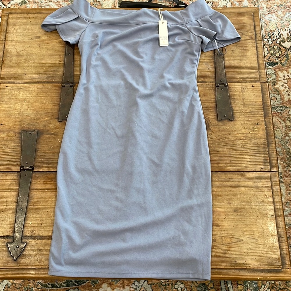 Off shoulder cocktail dress